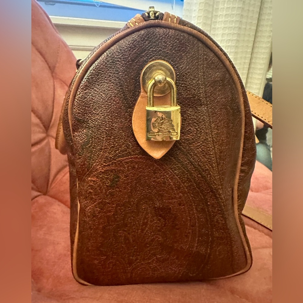 Etro Paisley Jacquard Boston Bag - Picture 6 of 16